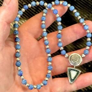 Southwest  Lapis Lazuli necklace with pendant Rare